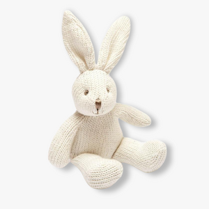 Knitted Bunny Rattle