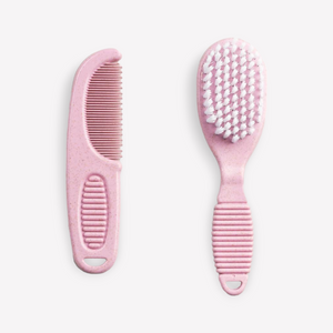 Delux Baby Brush and Comb Set, Pink