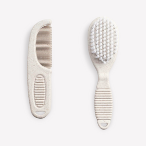 Delux Baby Brush and Comb Set, Ivory