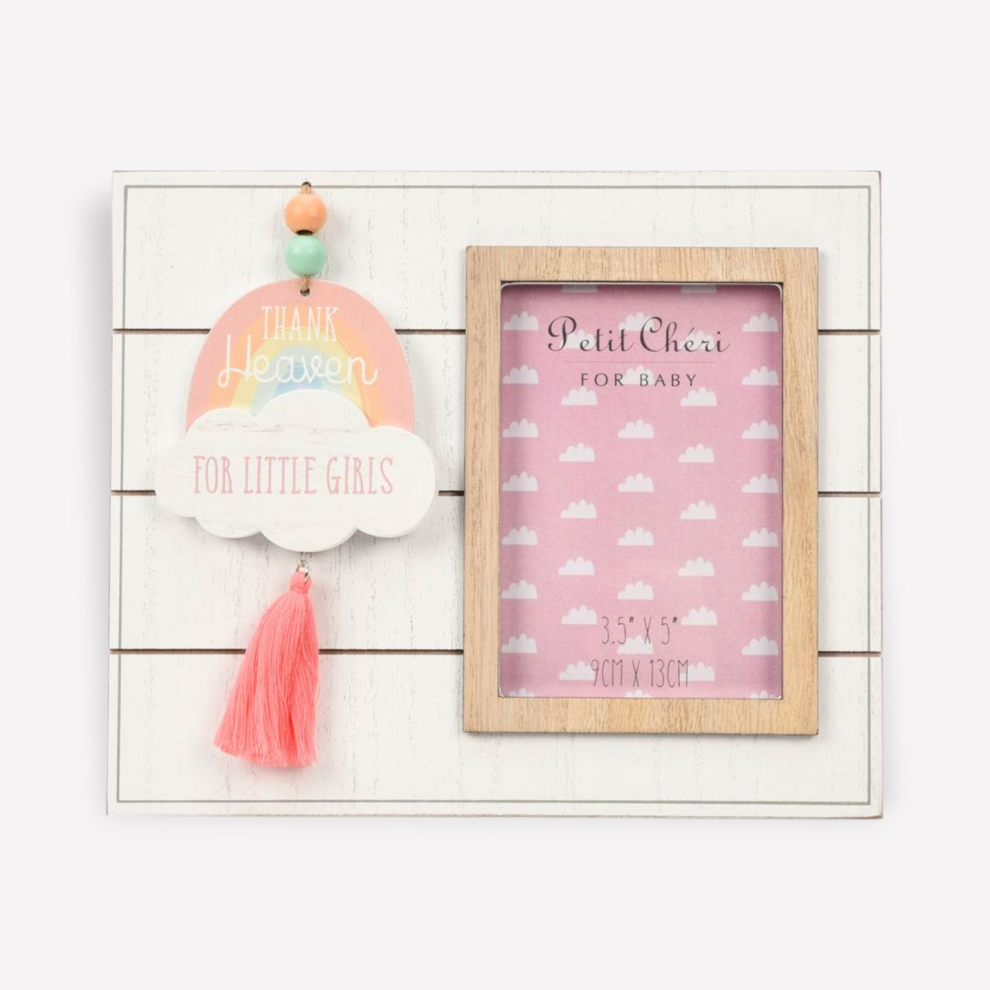 Thank Heavens for Little Girls Photo Frame