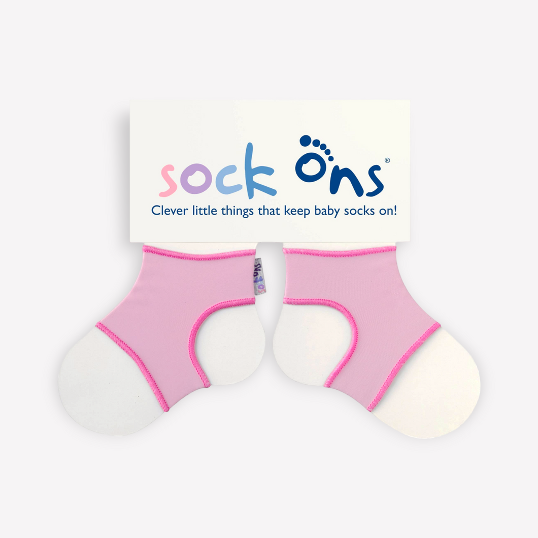 Pink Sock Ons 0-6 Months