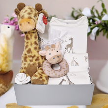 Load image into Gallery viewer, Sweet Safari Baby Gift Box
