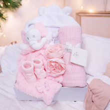 Load image into Gallery viewer, Newborn Baby Hamper - Pink Elephant Baby Hamper
