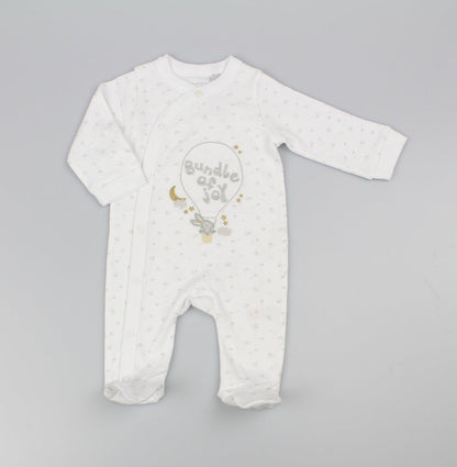 Bundle of Joy baby cotton sleepsuit - Neutral Baby Clothes