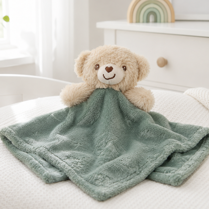 Sage Air Balloon Baby Shower Hamper – Neutral New Baby Gift