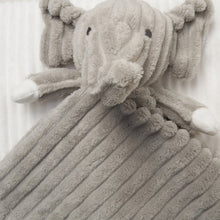 Load image into Gallery viewer, Elephant plush ribbed comforter
