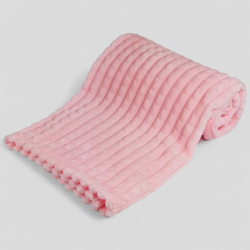 Baby Gifts - Pink Plush Blanket for Baby Girls