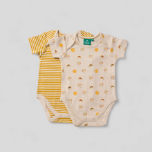 Load image into Gallery viewer, Sunshine and Rainbow Organic Baby Bodysuits

