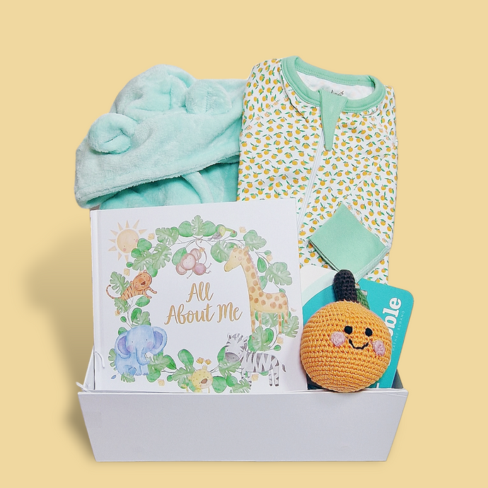 Unisex Baby Hamper Gift - Baby Shower Hampers - Ema and Boo