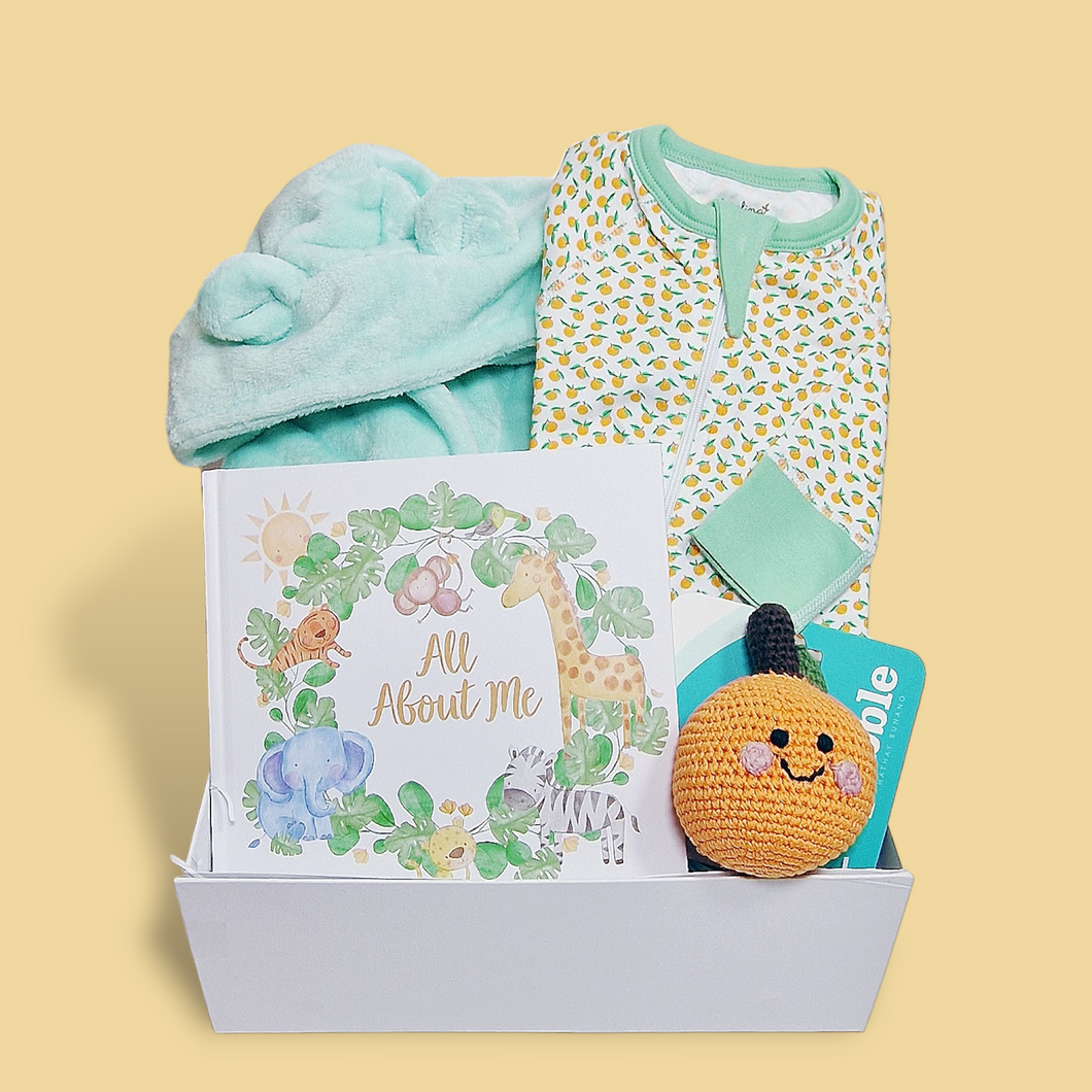 Unisex Baby Hamper Gift - Baby Shower Hampers - Ema and Boo