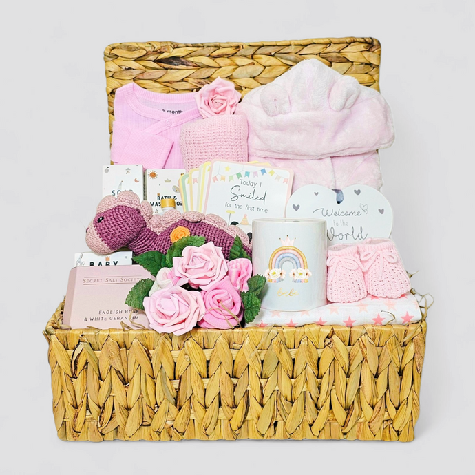  Luxury Baby Girl Hamper - Baby Girl Gifts - Ema and Boo