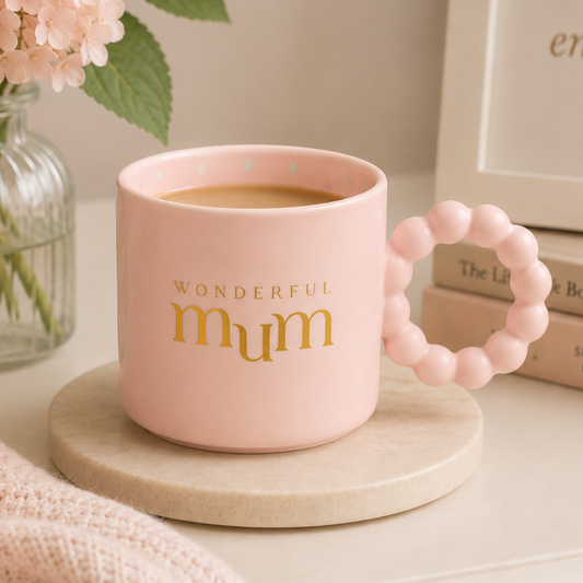 Wonderful Mum Ceramic Mug – New Mum Gift