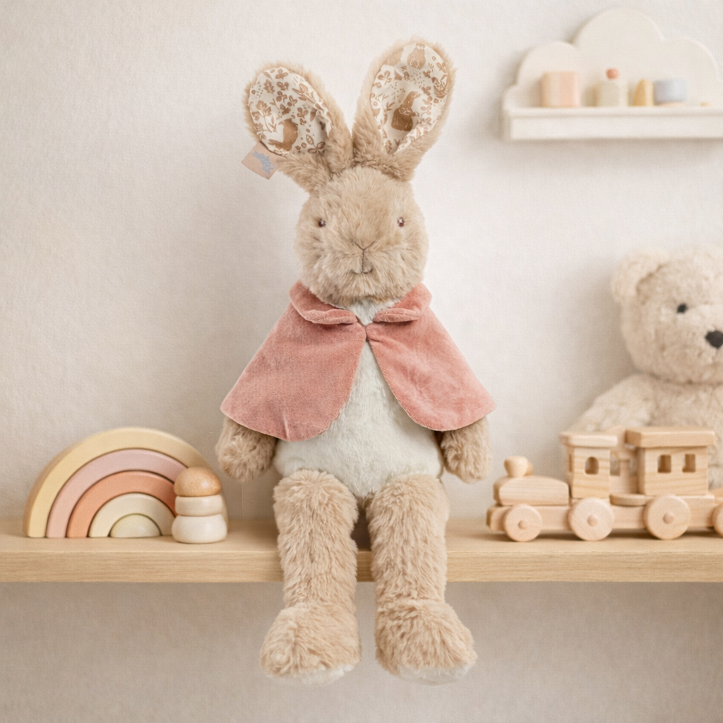 Flopsy Bunny soft baby toy cuddly bunny gift for newborn baby