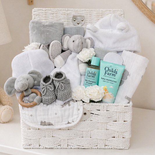 luxury baby hamper elephant unisex baby gift