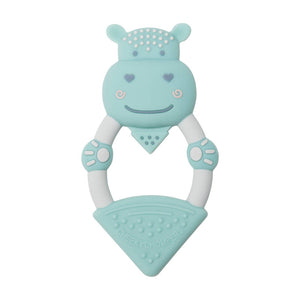 Chewy the Hippo Teether - Textured Baby Teether