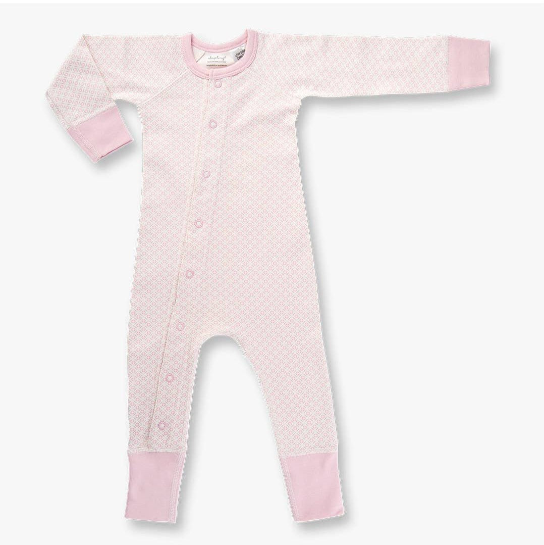 Dusty Pink Romper