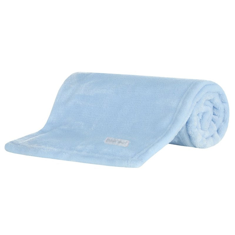 Luxury Baby Plush Blanket in Blue