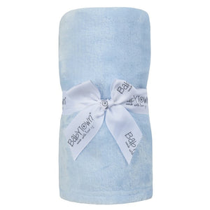 Luxury Baby Plush Blanket in Blue