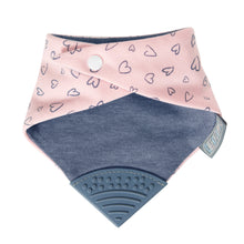 Load image into Gallery viewer, Made with Love Neckerchew - Teething Dribble Bib
