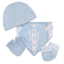 Load image into Gallery viewer, 4 piece Gift Set for Baby Boys Handsome
