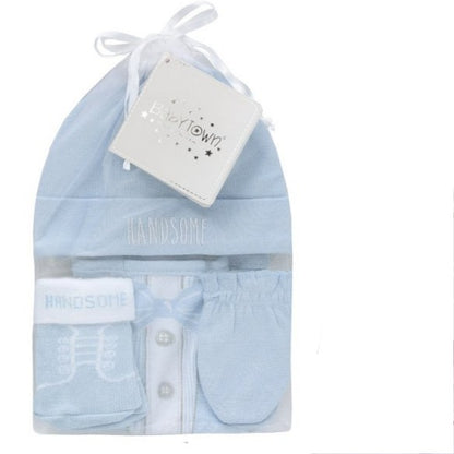 4 piece Gift Set for Baby Boys Handsome