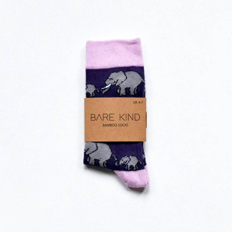 Elephants - Bambo Socks