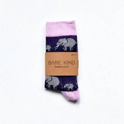 Elephants - Bambo Socks