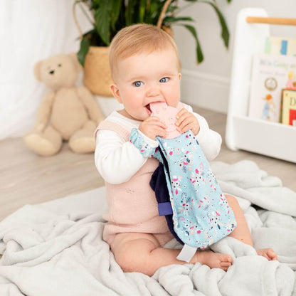 Botanical Bloom Comfortchew - Baby Comforter With Teether