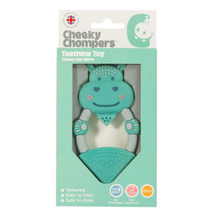 Chewy the Hippo Teether - Textured Baby Teether