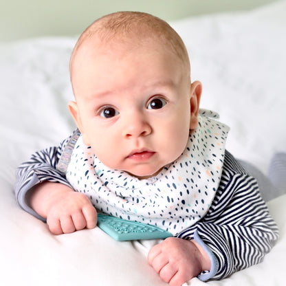 Pear Drop Neckerchew - Teething Dribble Bib