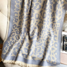 Load image into Gallery viewer, Leopard Print Reversible Scarf
