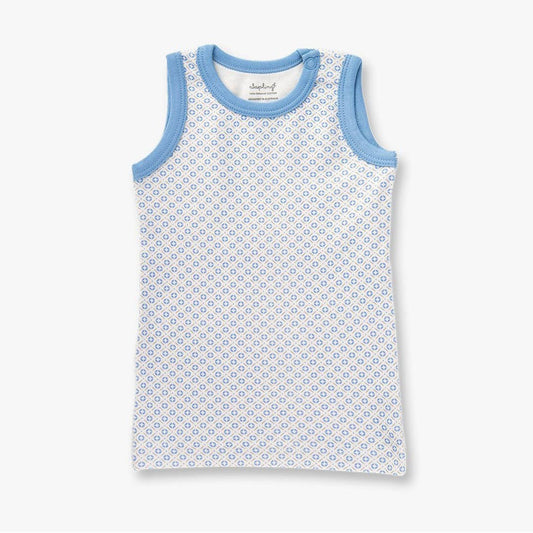 Blue Baby Vest