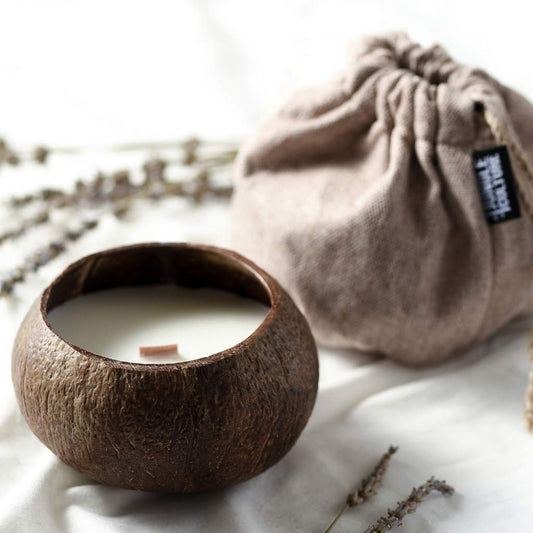Coconut Shell Candle