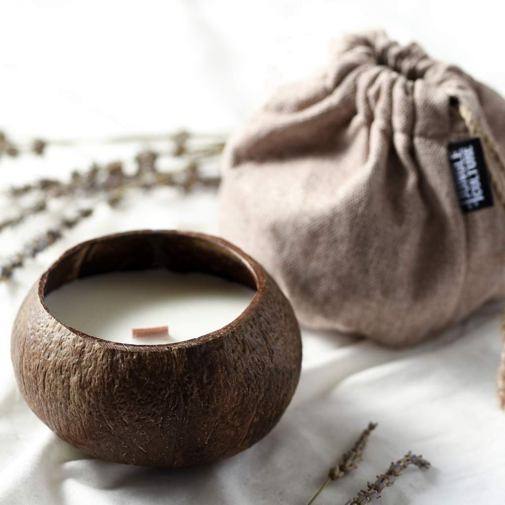 Coconut Shell Candle