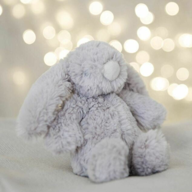 Grey Plush Bunny
