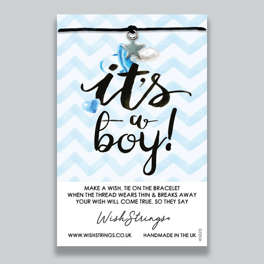 It's a Boy - WishStrings Wish Bracelet