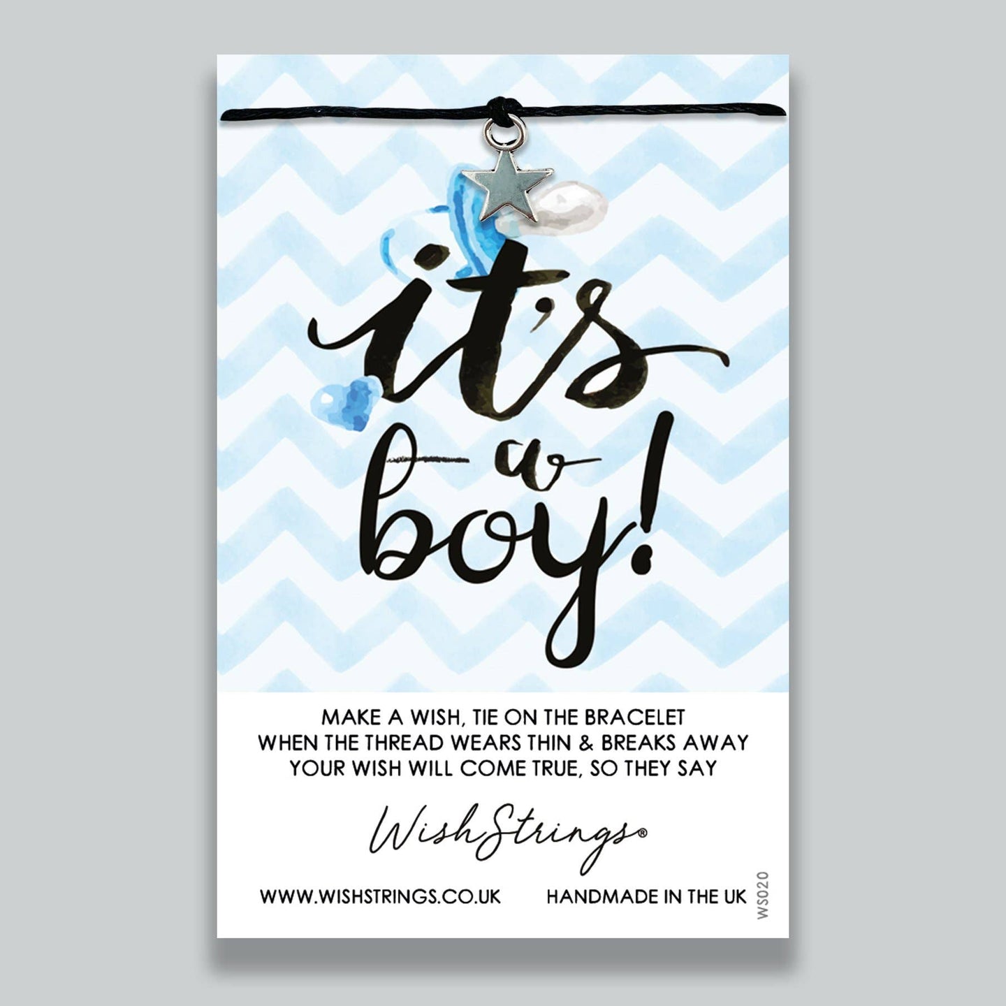 It's a Boy - WishStrings Wish Bracelet