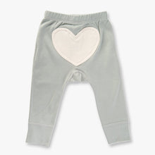 Load image into Gallery viewer, Dove Grey Baby Heart Pants
