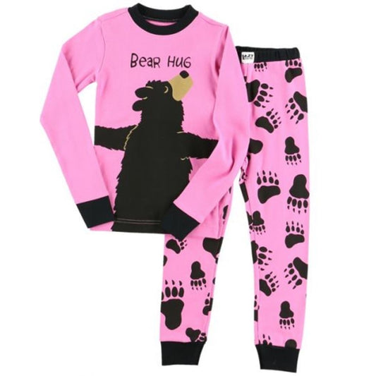Girls Bear Hug PJ Set