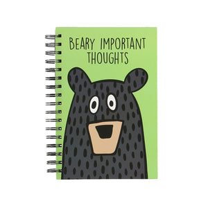 Beary Important Thoughts Notebook