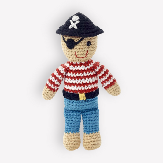 Pirate Crochet Rattle