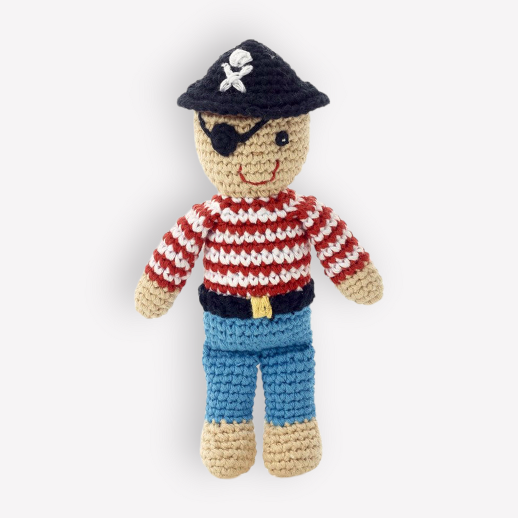 Pirate Crochet Rattle