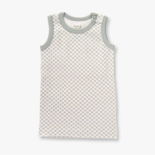Dove Grey Baby Vest