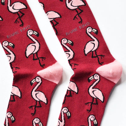 Flamingos - Bamboo Socks