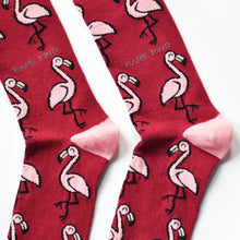 Load image into Gallery viewer, Flamingos - Bamboo Socks

