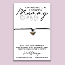 Load image into Gallery viewer, You are Going to be a Wonderful Mummy - WishStrings Wish Bracelet
