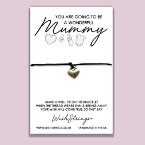You are Going to be a Wonderful Mummy - WishStrings Wish Bracelet