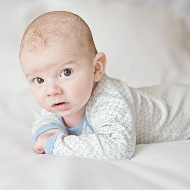 Baby Blue Romper