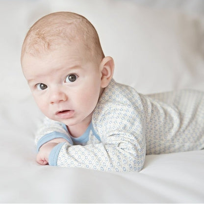Baby Blue Romper