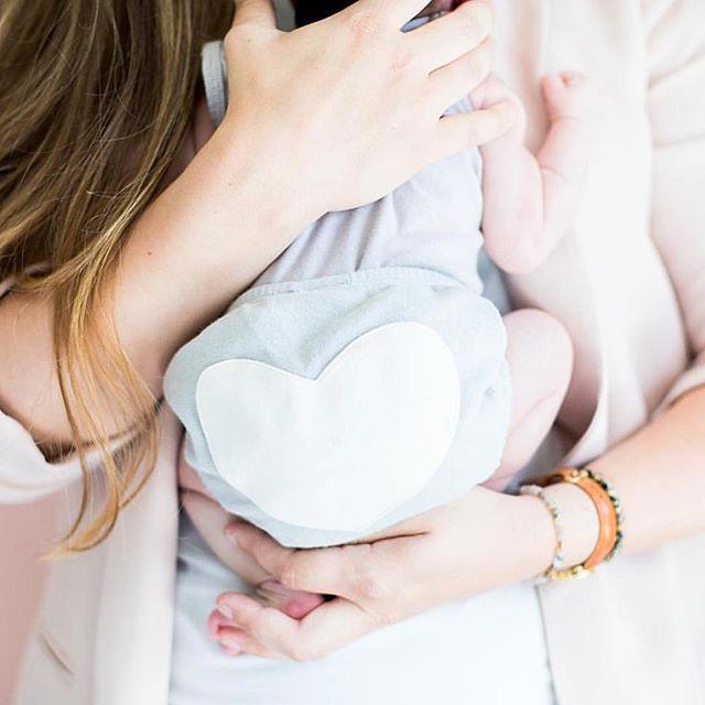 Blue Heart Baby Bloomers